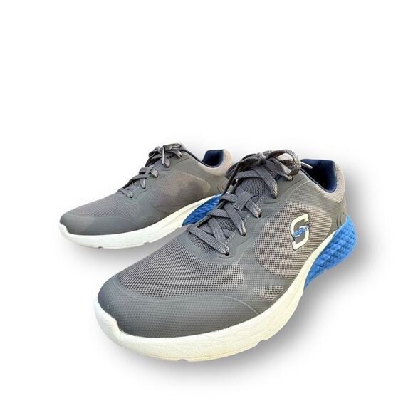 S Sport by Skechers Lace up Troy Sneakers 88421364 Grey Blue Men's size 11 - Picture 5 of 12